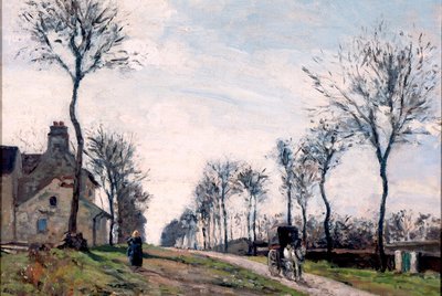 Road to Marly by Camille Jacob Pissarro